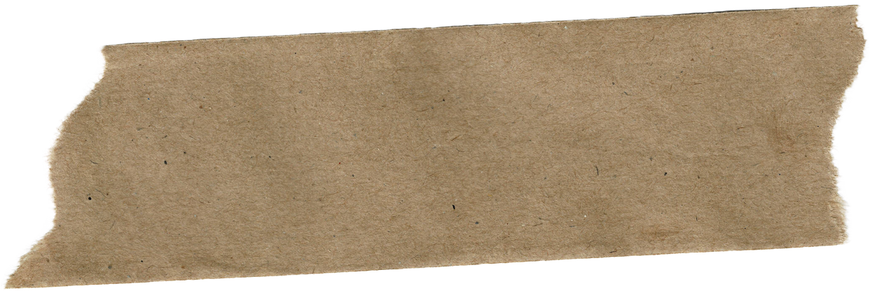 Torn Brown Paper Tape